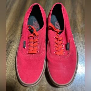Vans Men's Vibrant Red Sneakers